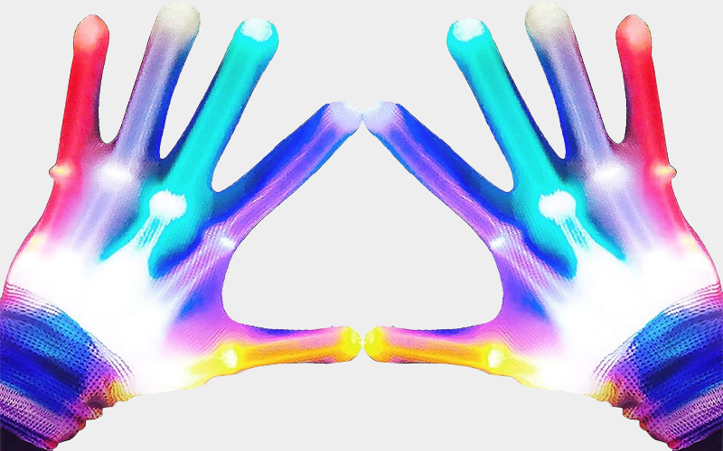 LED Gloves for Kids